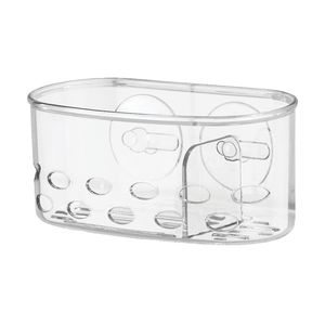 Mainstays Clear Suction Bath Caddy